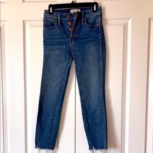 Madewell 10” High Rise skinny Women's Blue Jeans